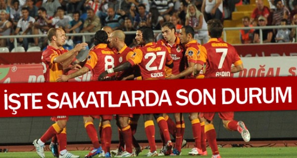 Sakatlarda son durum !